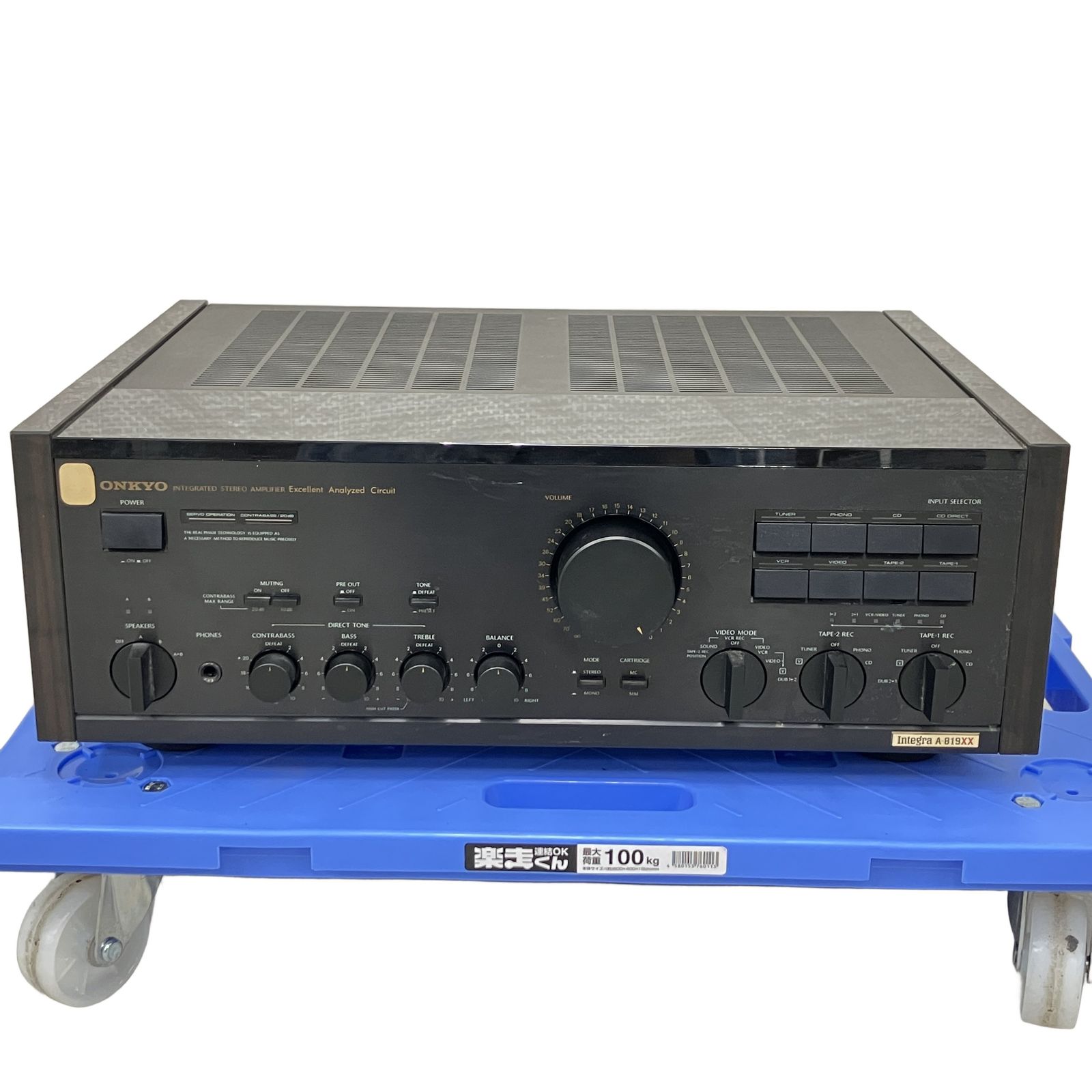 ONKYO Integra A 817RX/プリメインアンプ/ジャンク品 ONKYO integra A-819XX プリメインアンプ 音響機材 ジャンク Y11328421