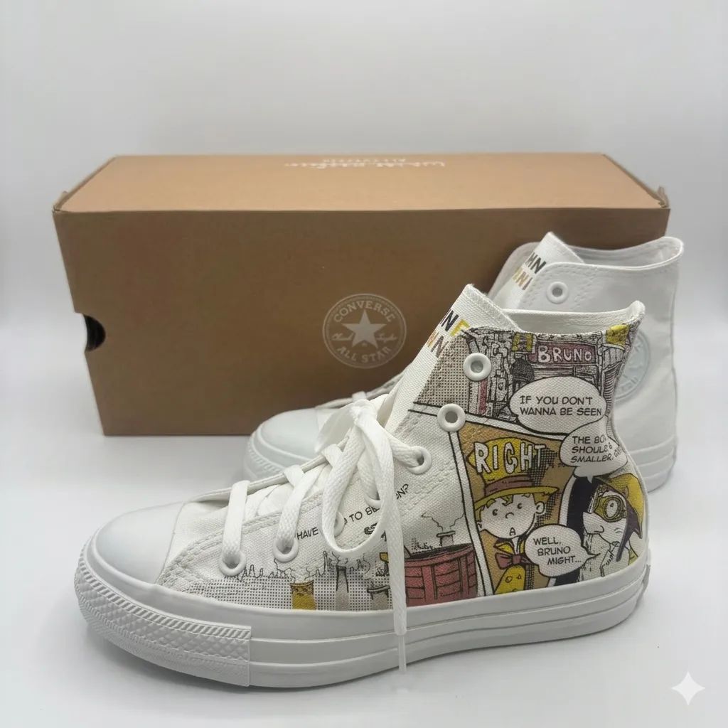 【新品未使用】CONVERSE ALL STAR ハイカットスニーカー　24cm えんとつ町のプペル　荏原町店