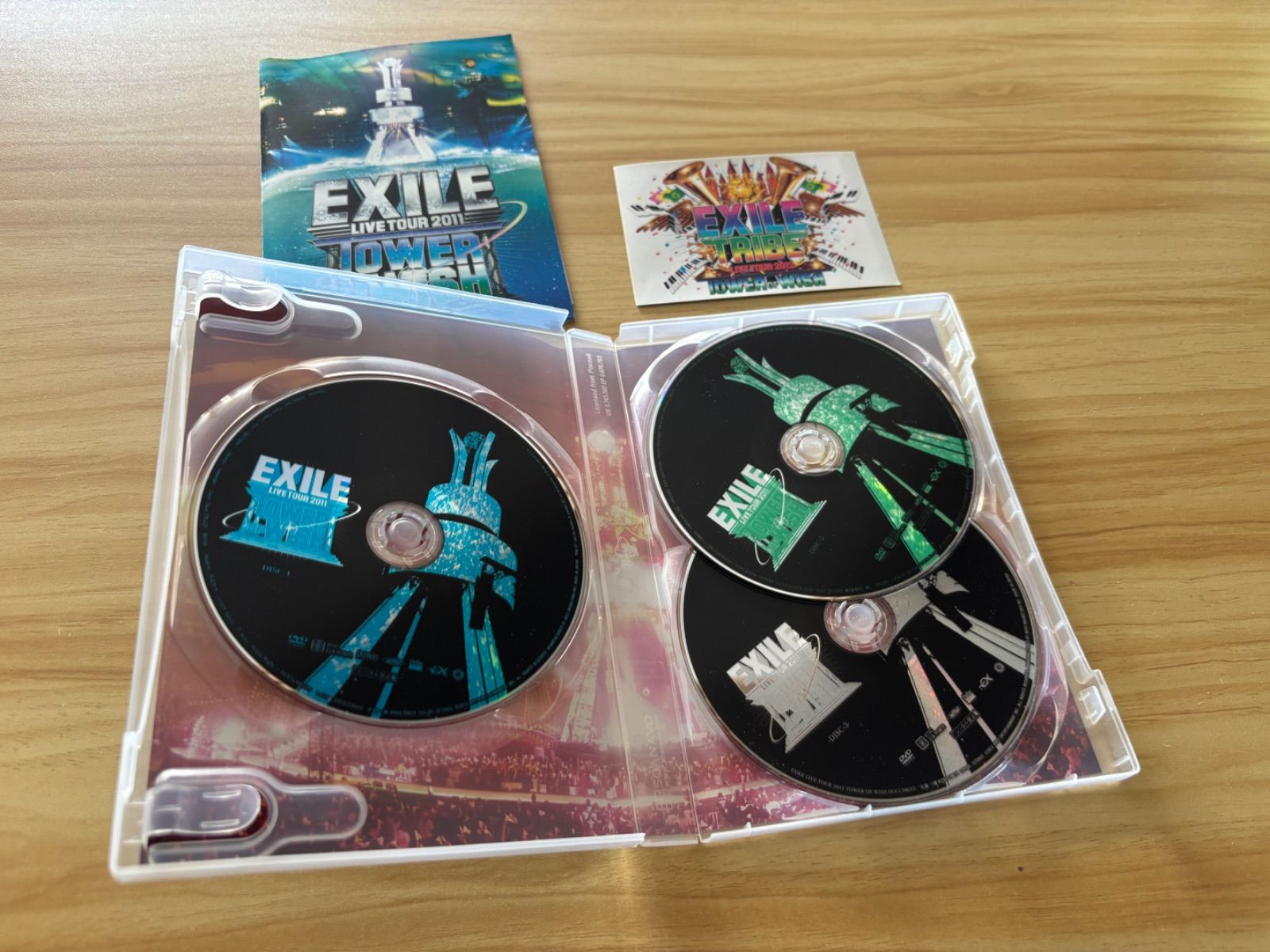 中古] [DVD] EXILE LIVE TOUR 4点セット[2010(3枚組)、2011(3枚組