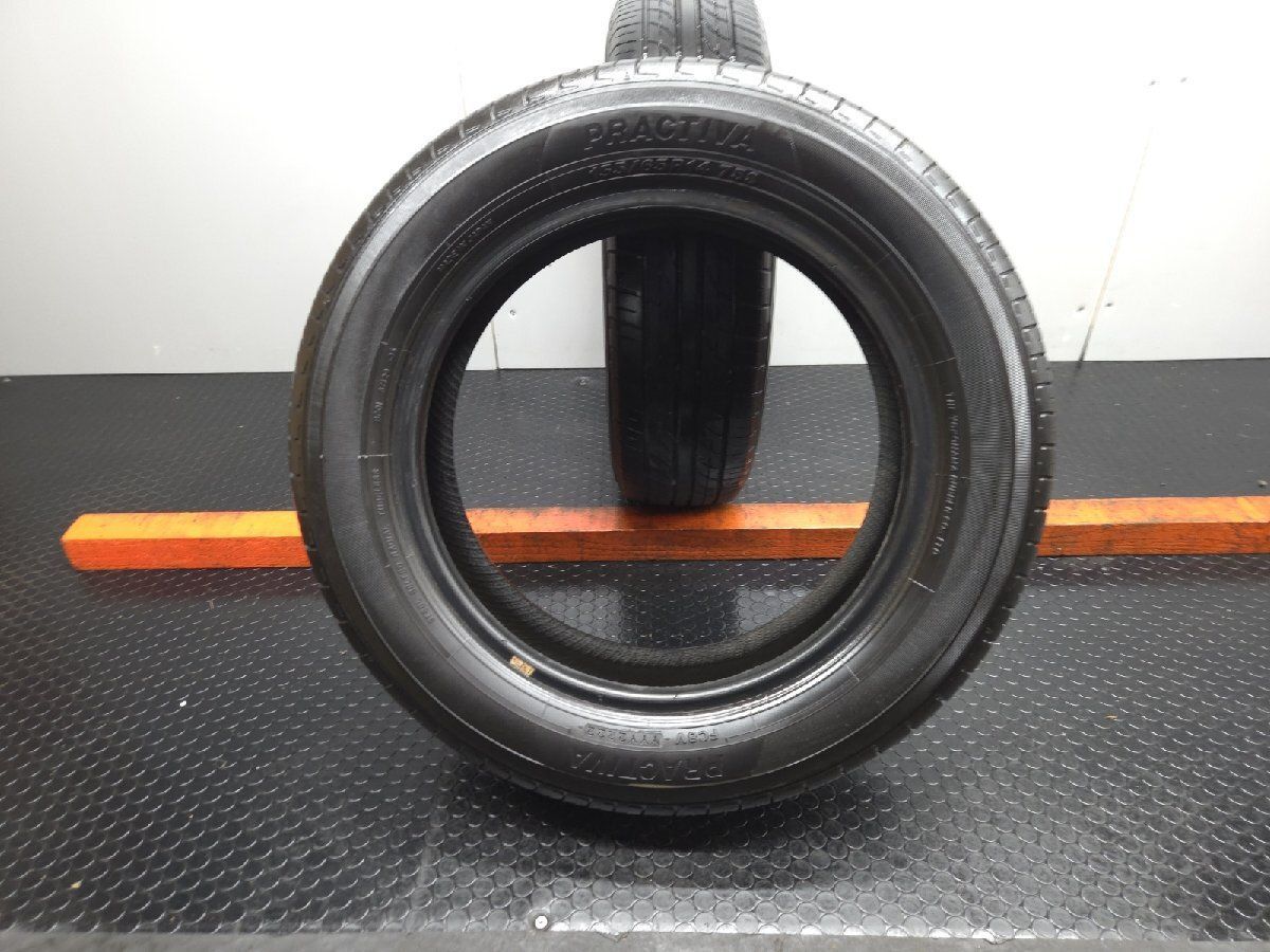 PRACTIVA 155/65R14 14インチ 夏タイヤ 2本 22年製 バリ溝 N-BOX