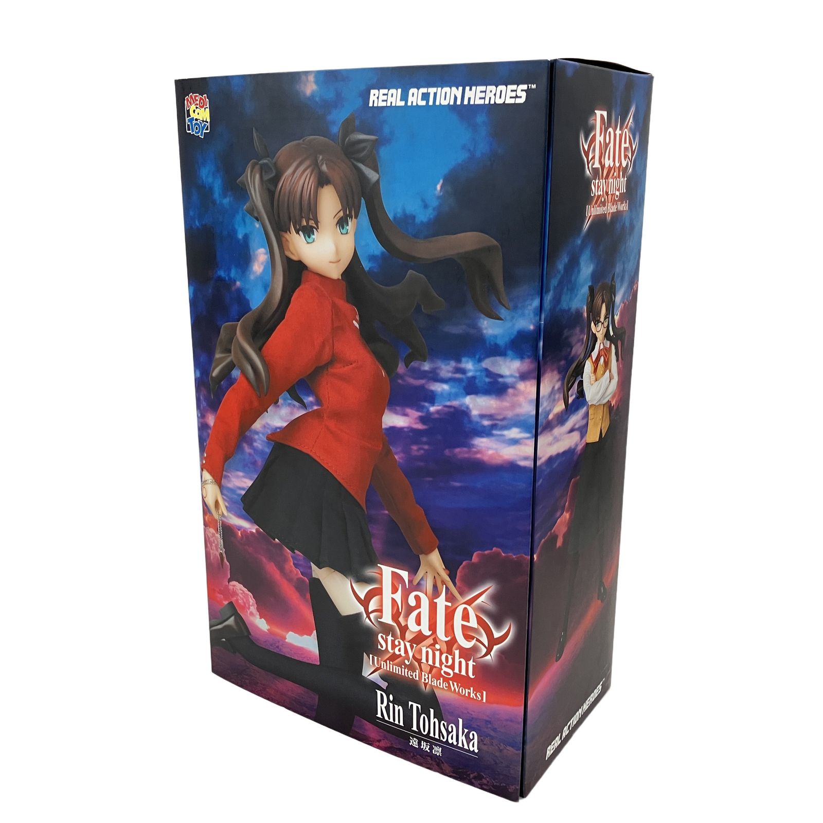 メディコムトイ リアルアクションヒーローズ Fate stay night Unlimited Blade Works 遠坂凛 未開封 W11425585