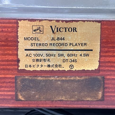 Victor JL-B44 ターンテーブル ビクター レコードプレイヤー 音響機材