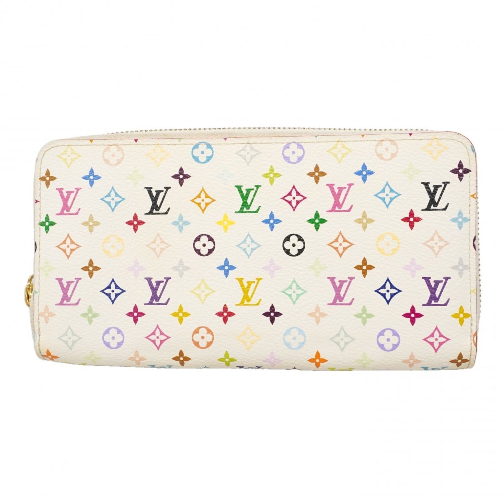 ルイ・ヴィトン(Louis Vuitton) ルイ・ヴィトン 長財布 モノグラム・マルチカラー ジッピーウォレット M60241 ブロン リッチレディース