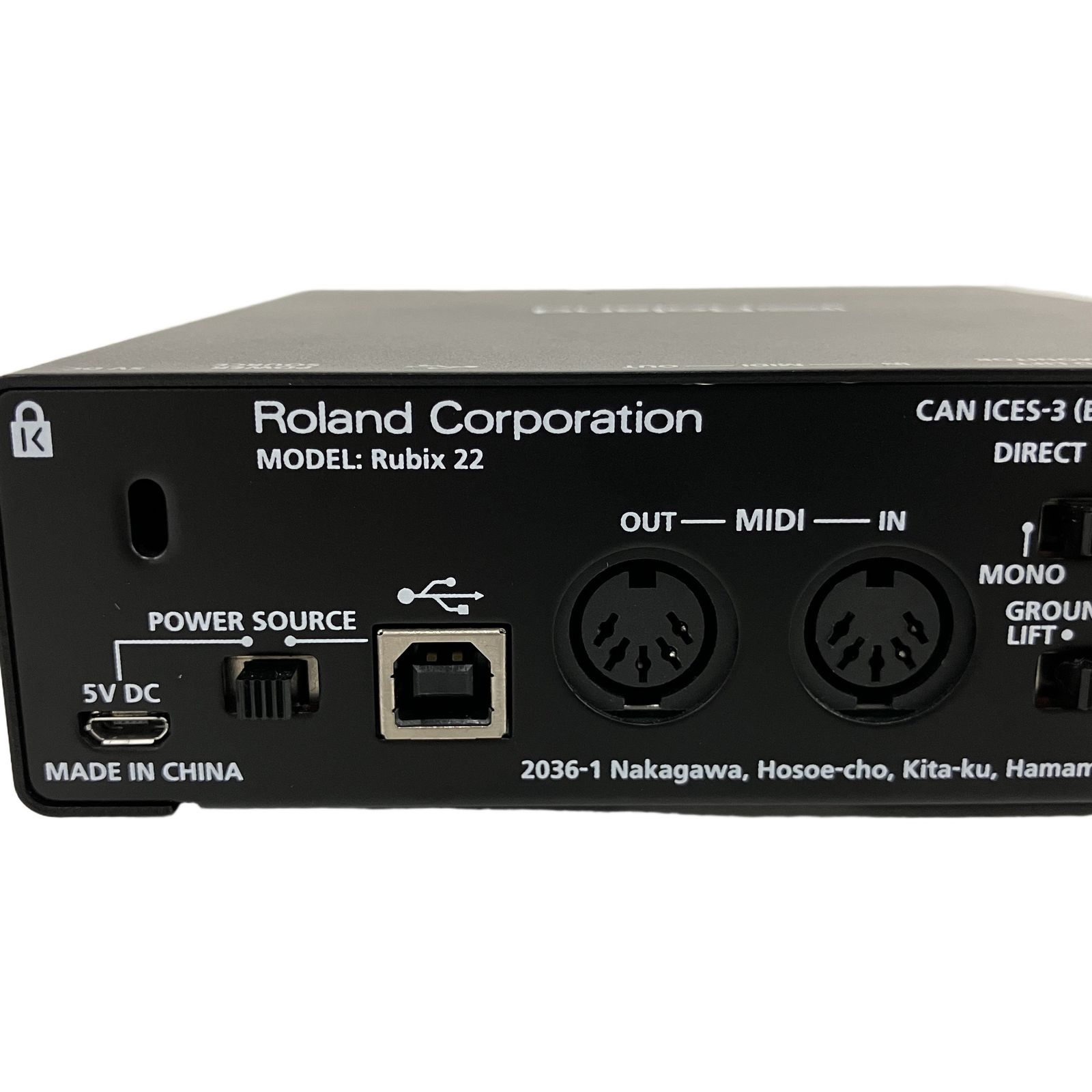 Roland RUBIX22 Audio Interface USBオーディオインターフェース