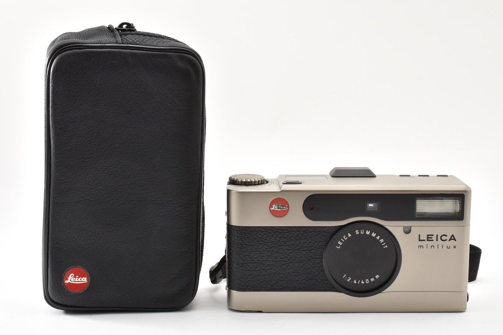 ★訳あり品大特価★ ライカ Leica MINILUX 純正ケース付き フィルムカメラ ★ #8805