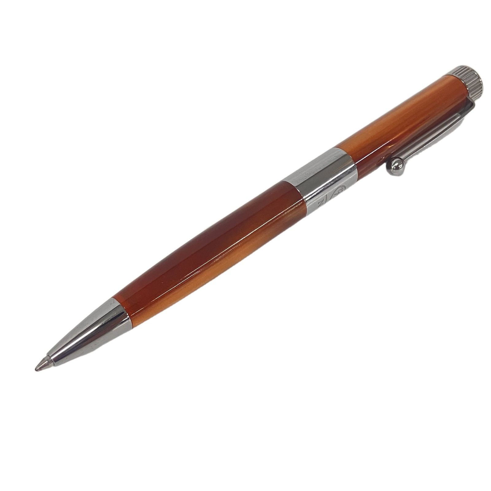 伊東屋 Romeo No.3 イタリアンアンバー ボールペン 中古 美品