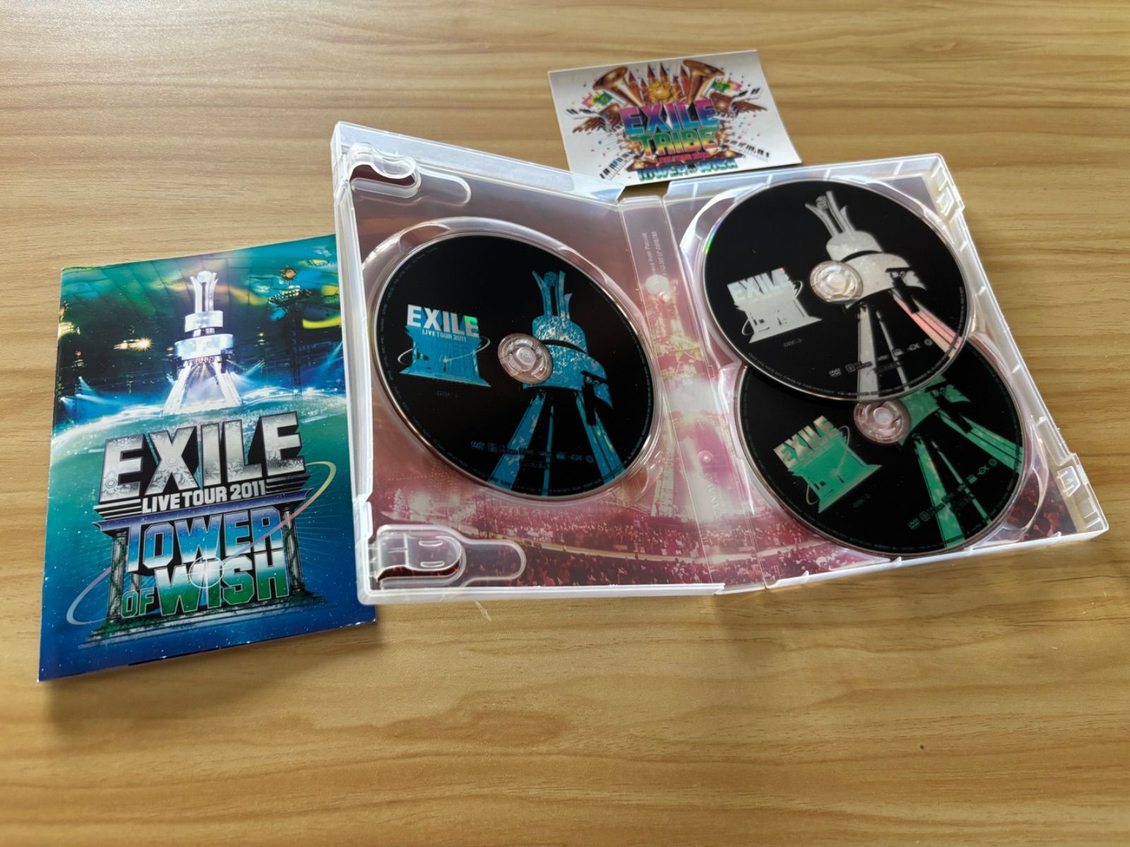 中古] [DVD] EXILE LIVE TOUR 2点セット[2010(3枚組、訳あり ケース