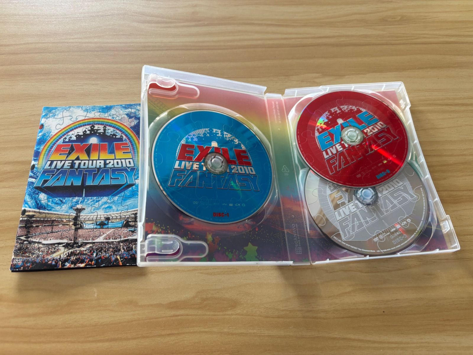 中古] [DVD] EXILE LIVE TOUR 2点セット[2010(3枚組、訳あり ケース