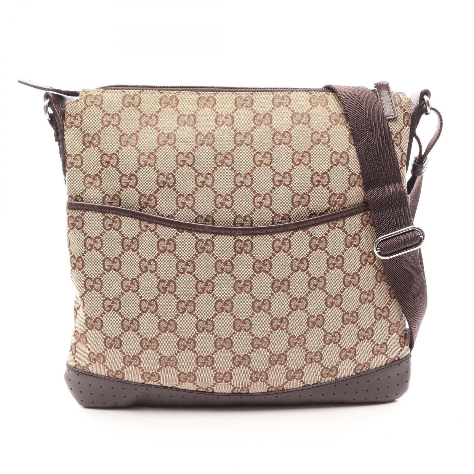 GUCCI グッチ GGキャンバス ショルダーバッグ