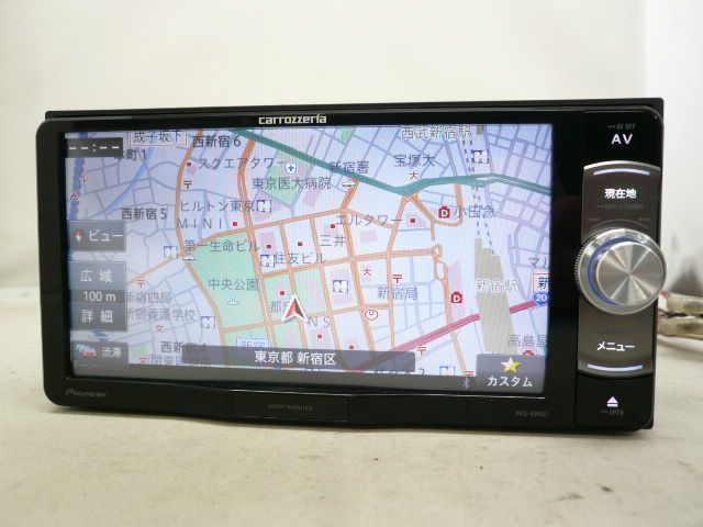 中古】 2026年版 カロッツェリア AVIC-RW801-D メモリーナビ 地デジ