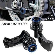 YAMAHA 09 03 10 MT07 MT09 MT03 MT10 2014-2025 2026 MOTORCYCLE SWINGARM SWING ARM SPOOL SLIDER STAND SCREWS