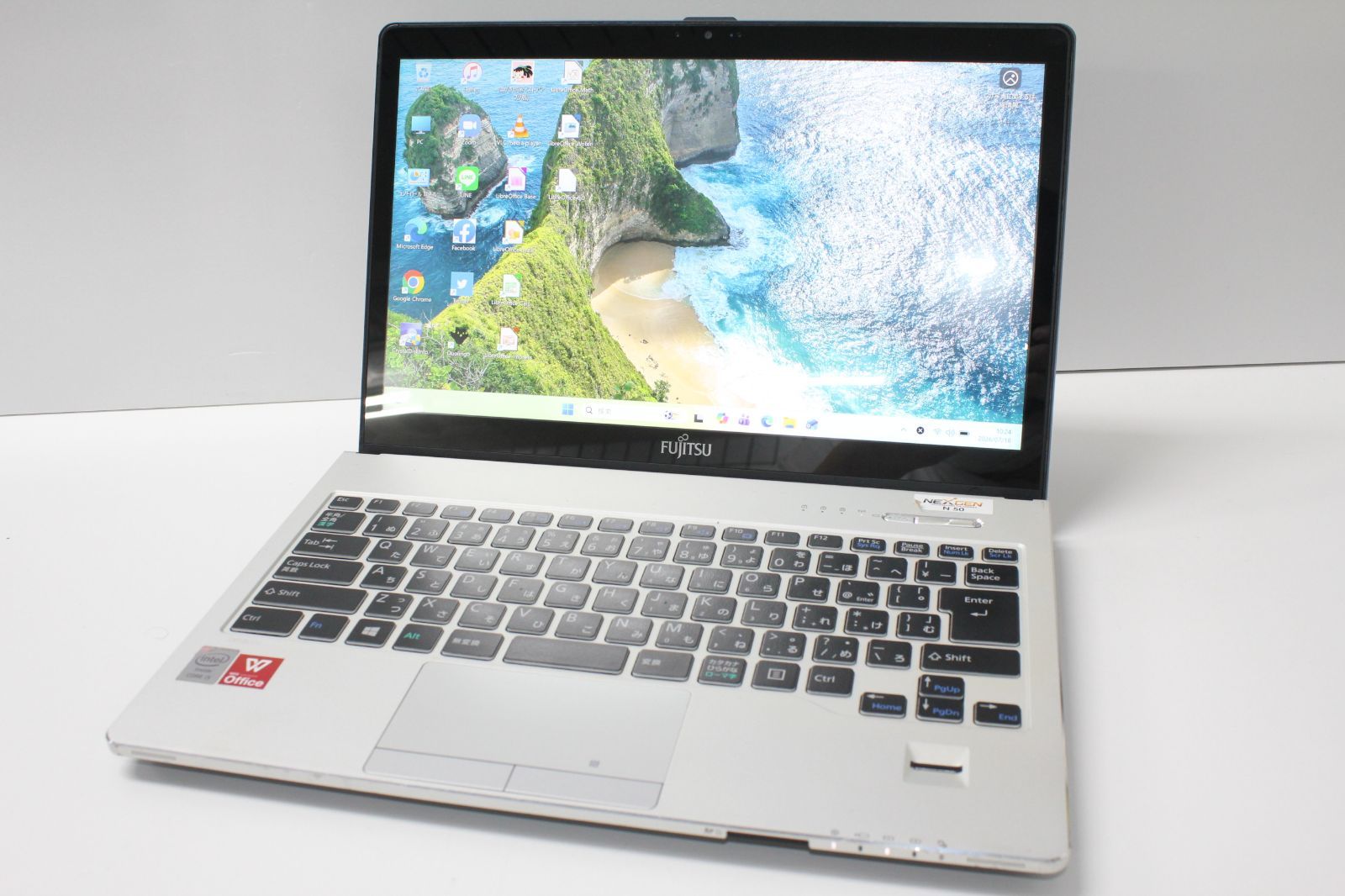 【中古ノートPC】富士通〈LIFEBOOK WS1/T〉第5世代Core i5/SSD256GB/メモリ8GB ⑤
