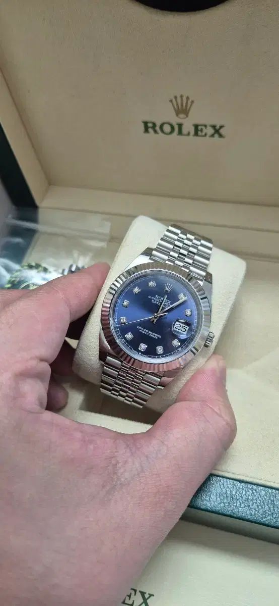 ROLEX デイトジャスト 41 デニム テンポ 出品