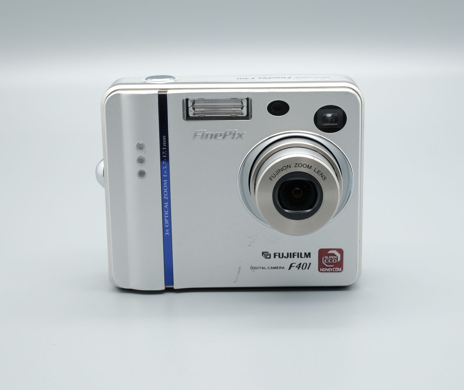 □完動品 FUJIFILM FinePix F401 シルバー コンパクトデジタルカメラ
