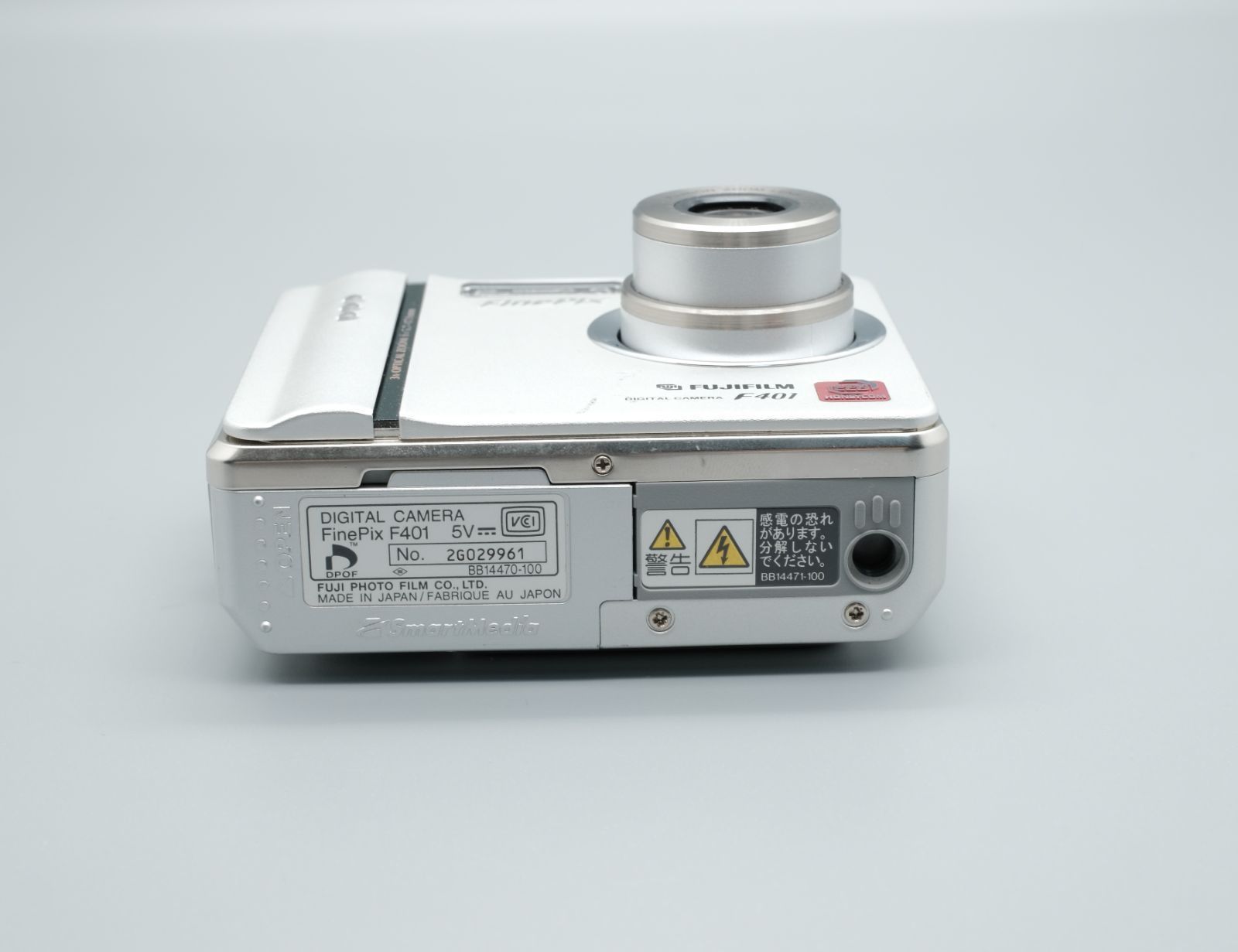 □完動品 FUJIFILM FinePix F401 シルバー コンパクトデジタルカメラ