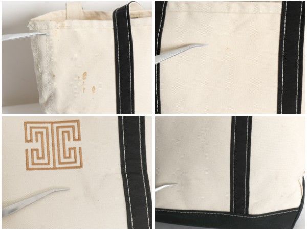 USA製 エルエルビーン キャンバス トート バッグ MEDIUM 古着