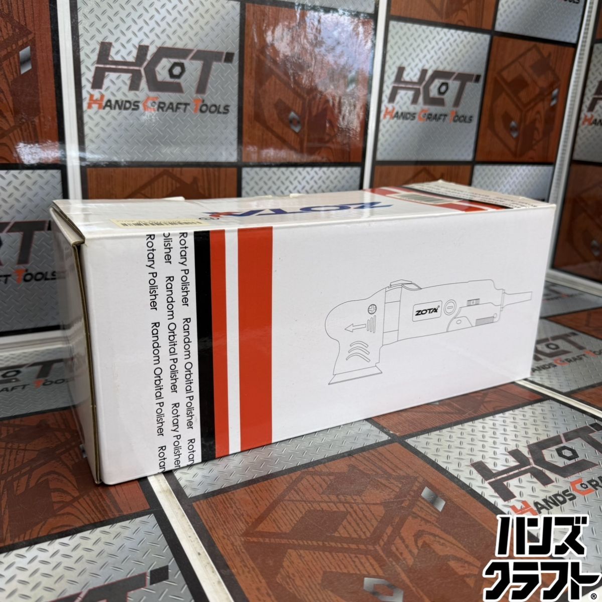 ◇【中古品】ZOTA PR308A ポリッシャ 75mm小型 ランダムオービタル式