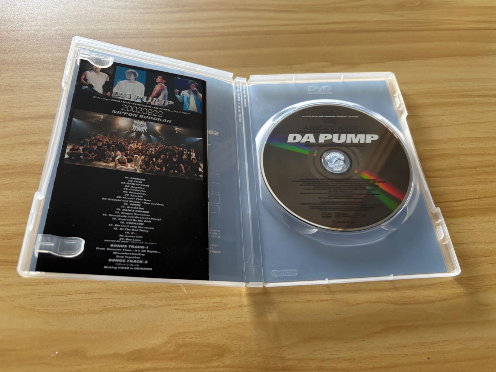 中古] [DVD] the NEXT EXIT～DA PUMP JAPAN TOUR 2002 / M04540 - メルカリ