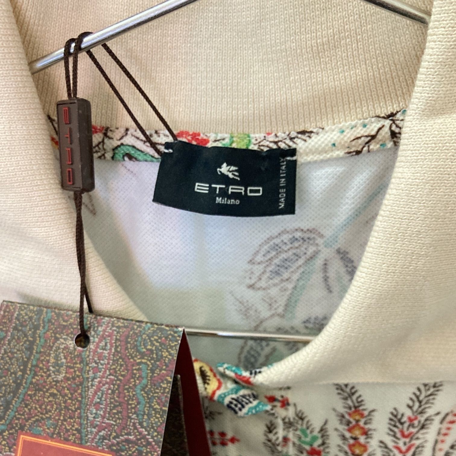 新品未使用】【タグ付き】Etro エトロ ボタニカル ペイズリーモチーフ