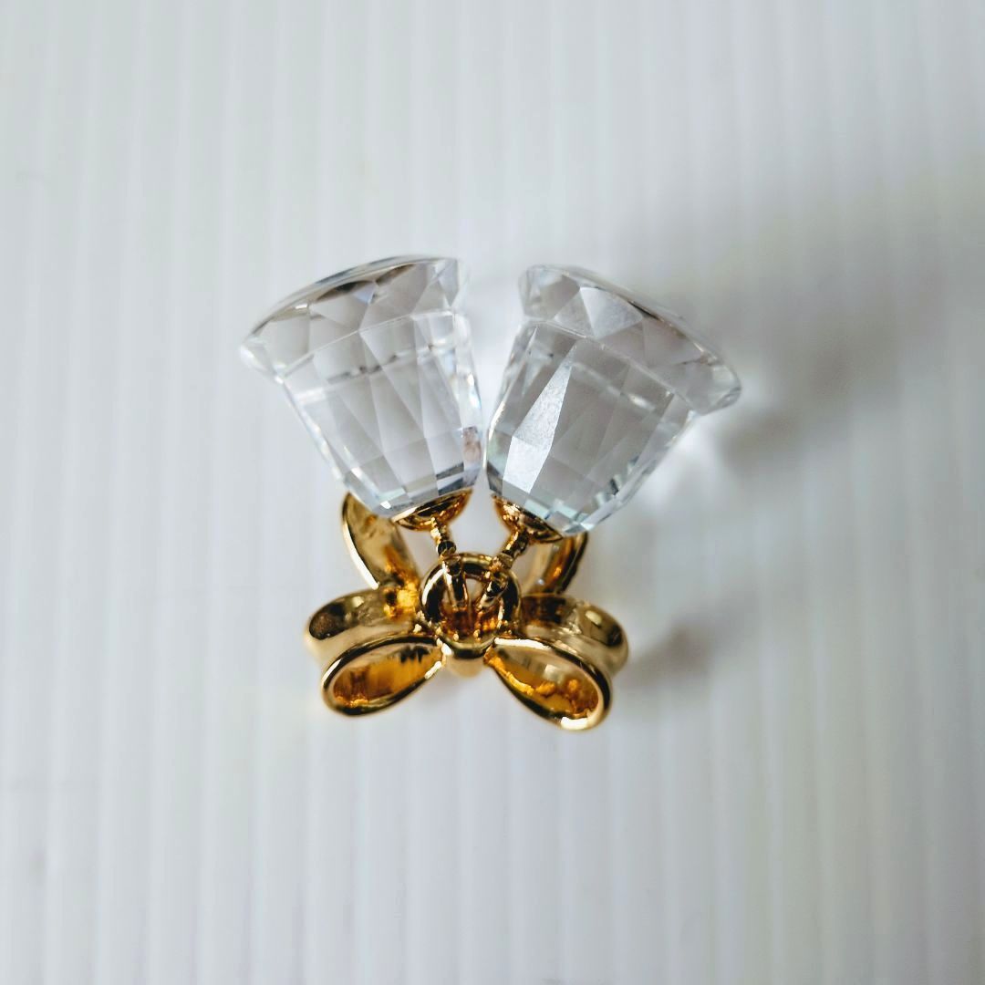 美品】SWAROVSKI スワロフスキー クリスタルメモリーズ ベル 置物