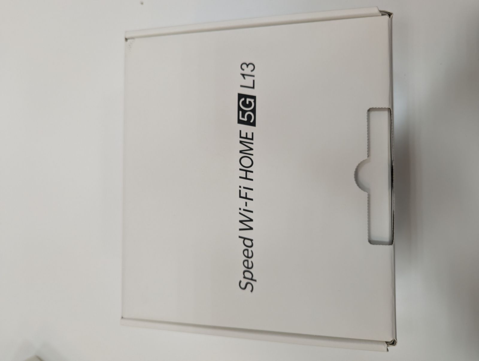 美品 Speed Wi-Fi HOME 5G L13 ホワイト SIMなし - メルカリ