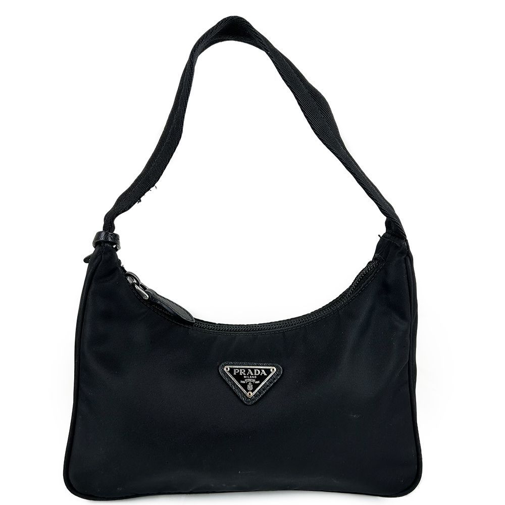 PRADA プラダ Re-Edition 2000 Re-Nylon ブラックナイロン 三角ロゴ