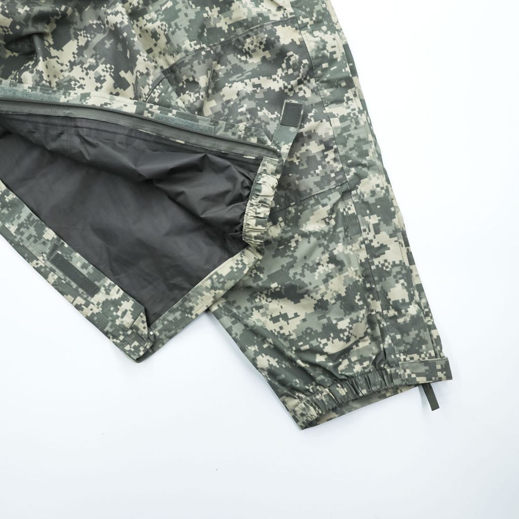 アウトドア US ARMY 米軍 ECWCS GEN3 LEVEL6 GORE-TEX シェルパンツ トラウザーズ L カーキ ゴアテックス 防水 デジカモ ミリタリー 8415-01-538-6677