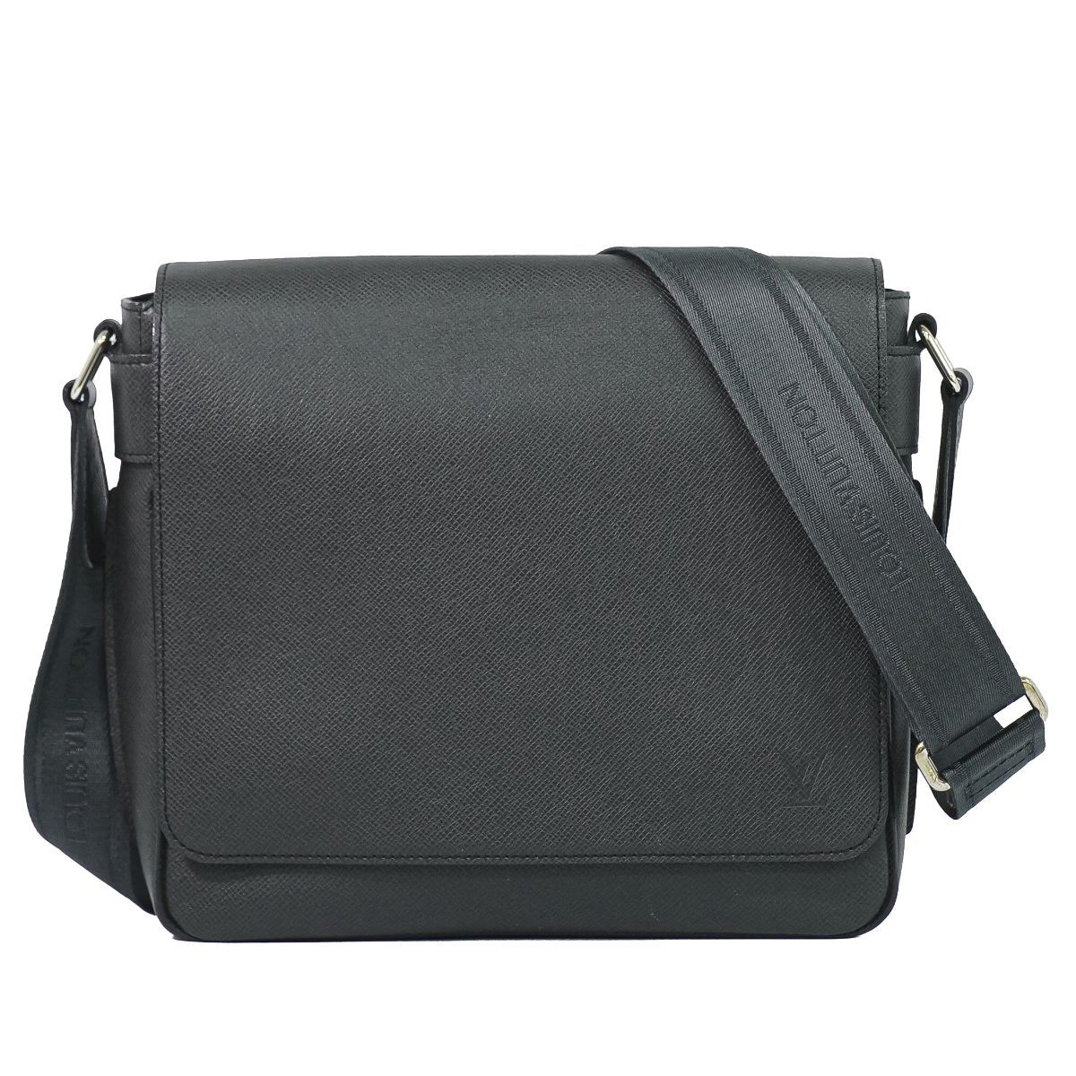 本物 ルイヴィトン LOUIS VUITTON LV ロマン PM タイガ レザー 