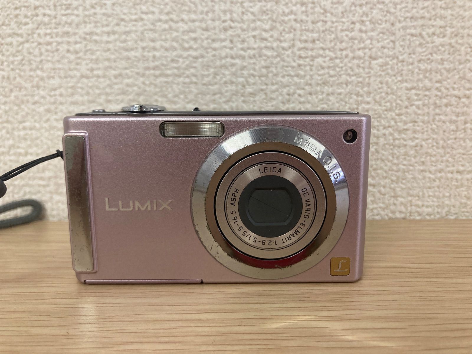 # 【通電動作未確認】パナソニック LUMIX DMC-FX33 オールドコンデジ　　ピンク　【カメラ1】【6】