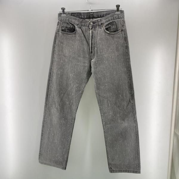 中古】80s LEVI'S 501 ギャラクティックウォッシュ ブラックデニム