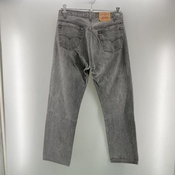 中古】80s LEVI'S 501 ギャラクティックウォッシュ ブラックデニム