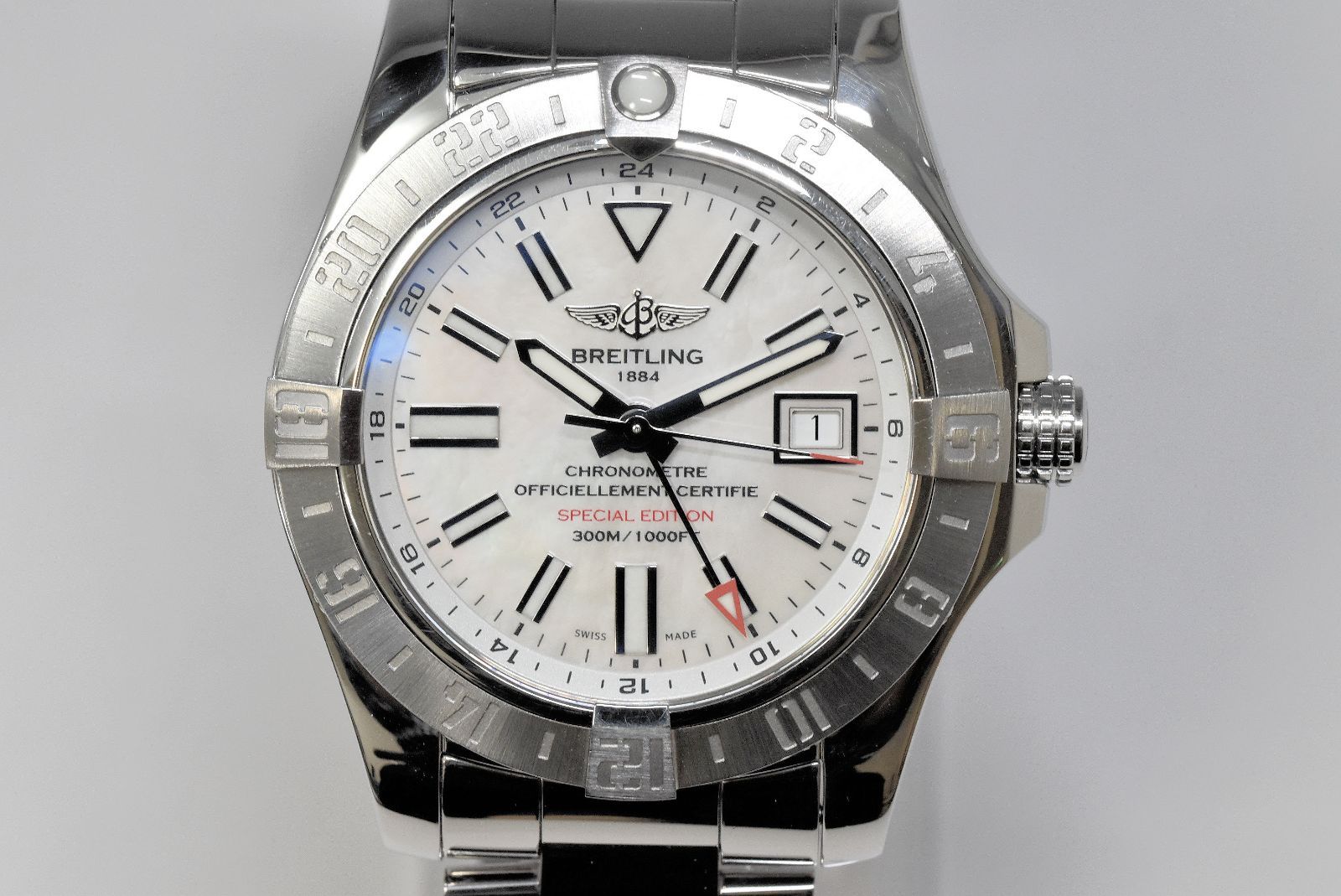 ブライトリング BREITLING A32390 アベンジャーⅡ GMT 日本限定 シェル文字盤 自動巻 230,000円