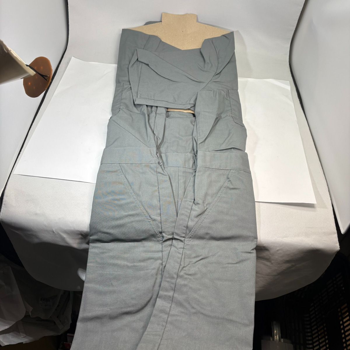 未使用品】Dickies ディッキーズ カバーオール つなぎ グレー 42-44