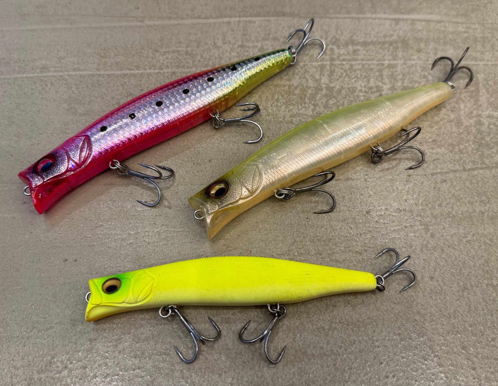 Megabass KAGELOU 155F & 124F メガバス カゲロ 3本セット - メルカリ