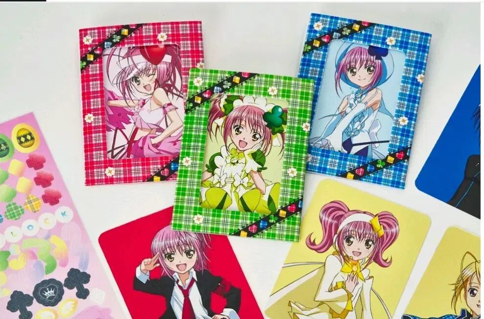 しゅごキャラ！キャラチェンジ wadiz 펀딩 ボイス トレカ ステッカー デコレーション セット
