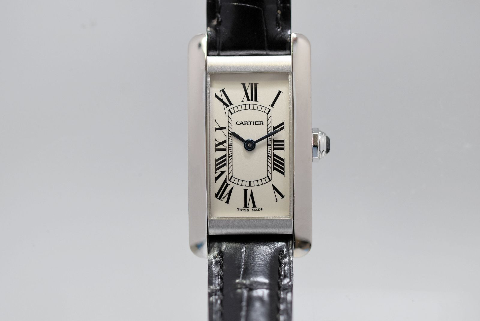 カルティエ タンクアメリカンSM K18WG W2601956