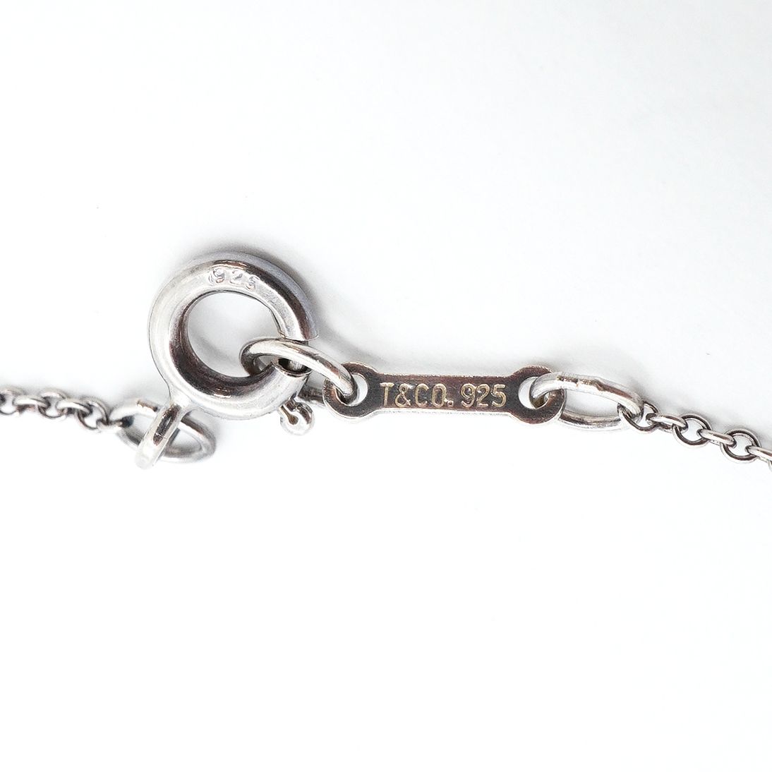 6jgb0123】ティファニー ネックレス スモールクロス シルバー925【中古