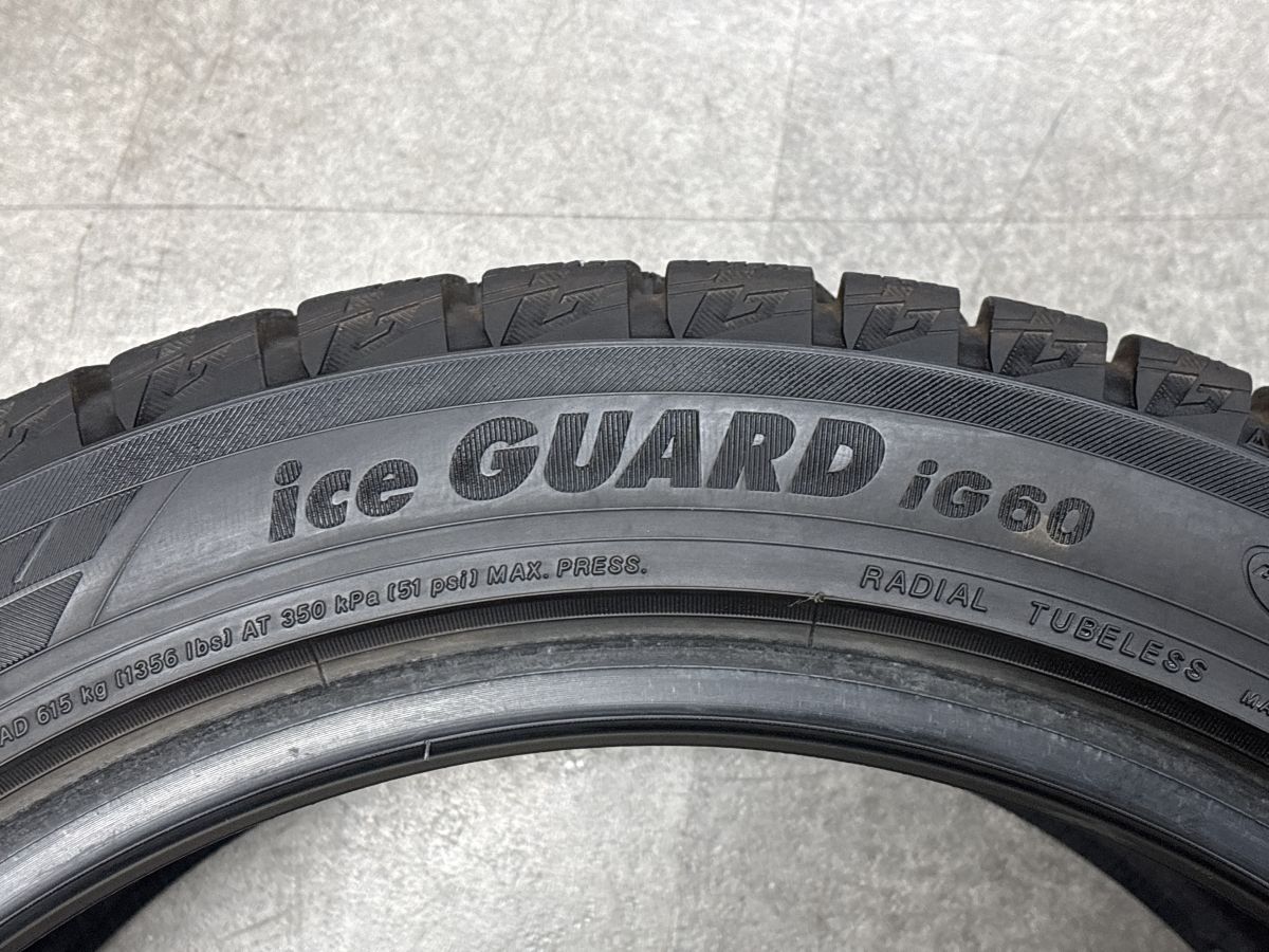 バリ溝】ヨコハマ アイスガード iG60 225/45R17 4本 レクサス IS 