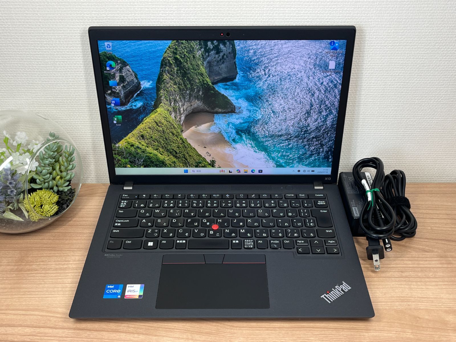 美品 Thinkpad X13 Gen3 16GB 第12世代 Office2024 - メルカリ