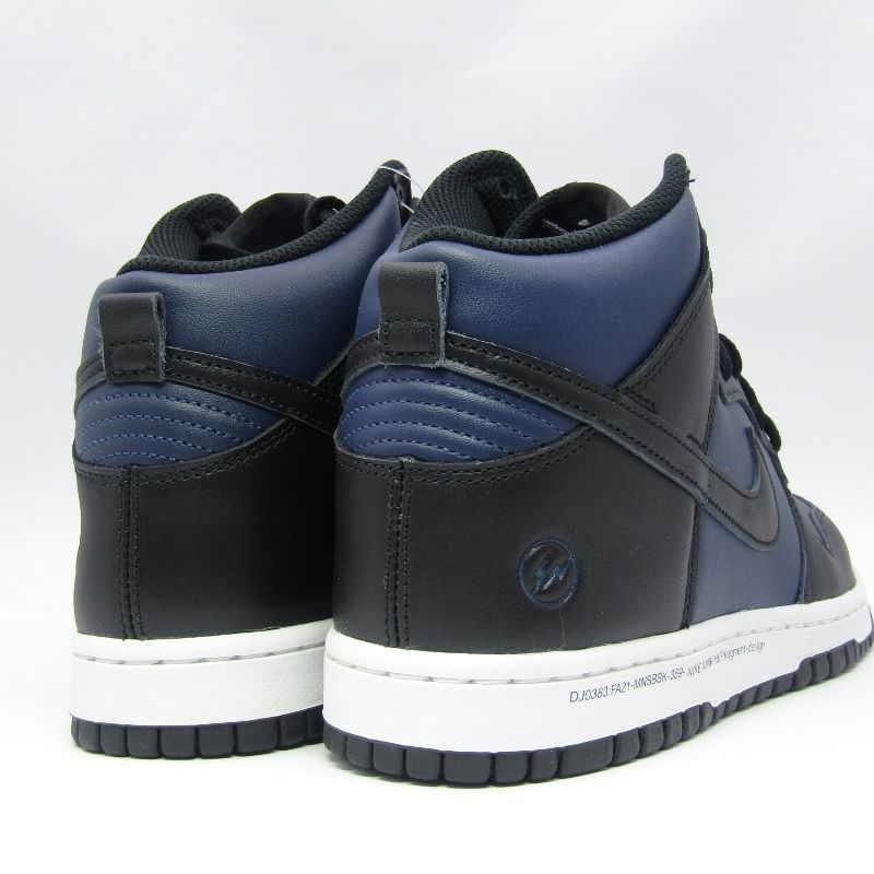 未使用 FRAGMENT DESIGN × NIKE ナイキ 26cm DUNK HI/F TOKYO DJ0383-400 2021年製 フラグメントデザイン ダンク ネイビー  88000153 未使用 FRAGMENT DESIGN × NIKE ナイキ 26cm DUNK HI/F TOKYO DJ0383