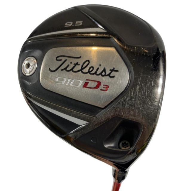 【中古】 タイトリスト 910 D3 9.5° ドライバー DR Tour AD DJ-7 (フレックスS) メンズ 男性用 右利き 右用 Cランク ゴルフクラブ