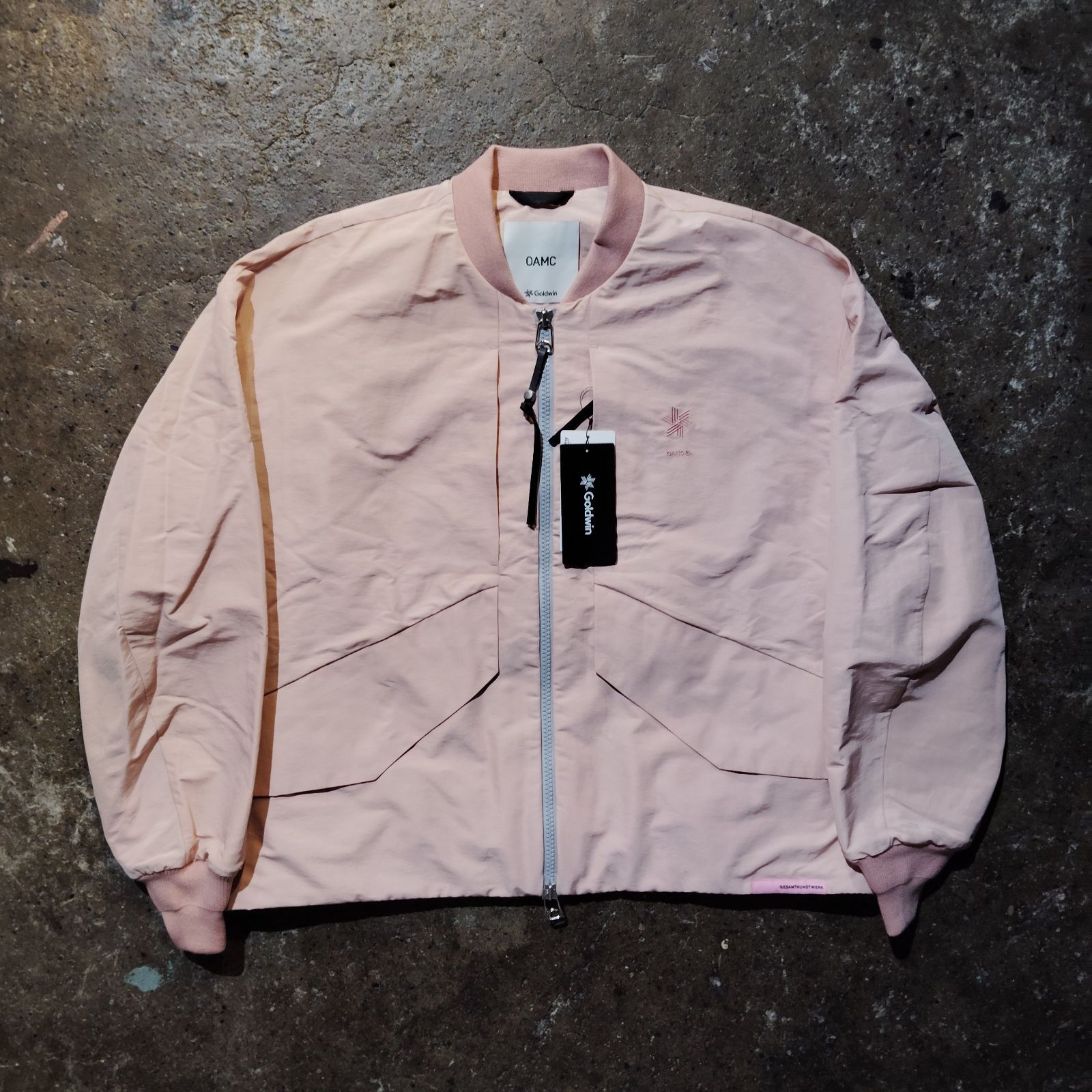 GOLDWIN × OAMC 25ss Flight Jacket Pink L ゴールドウィン オーエー