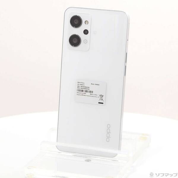 中古】OPPO Reno9 A 128GB ムーンホワイト SIMフリー - メルカリ