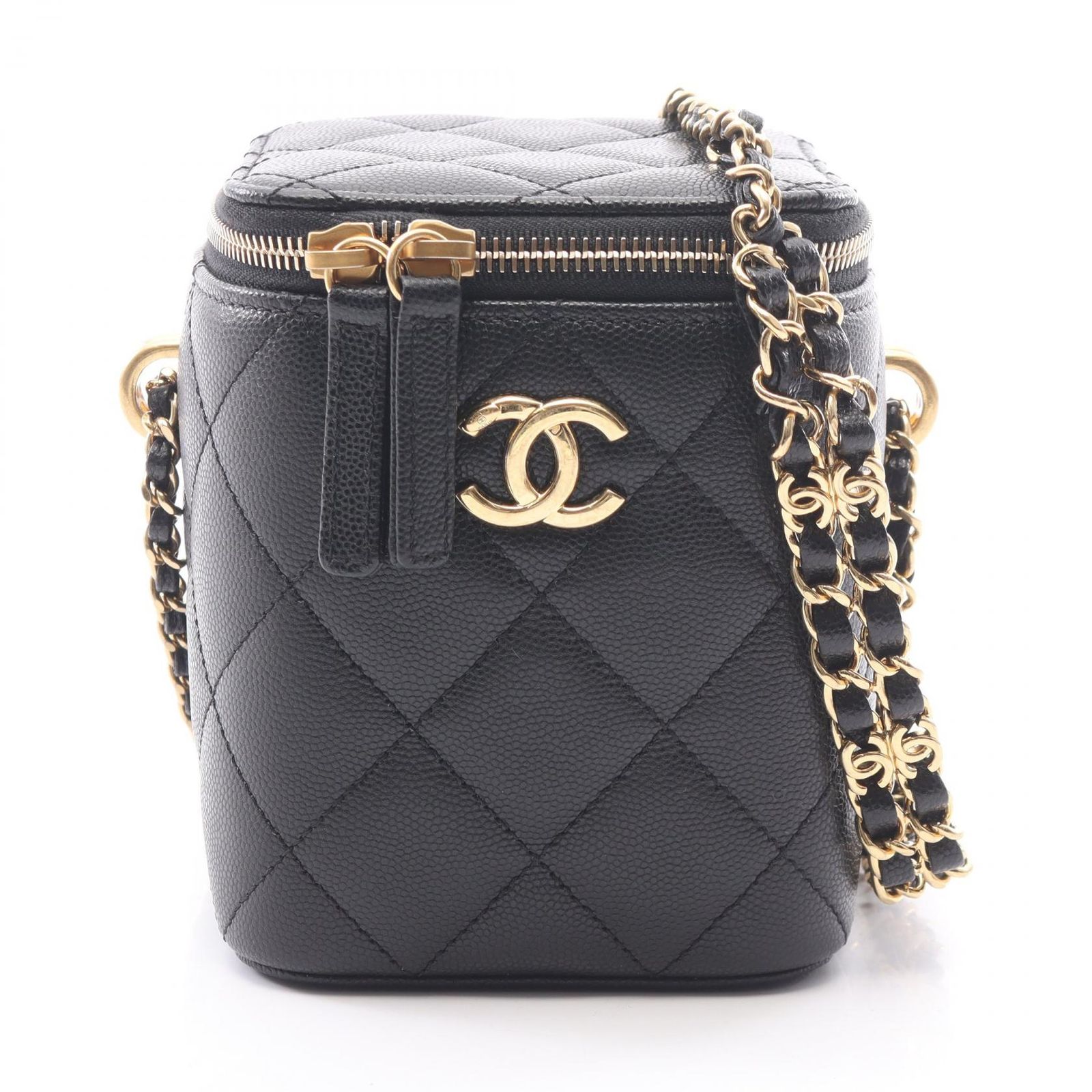 シャネル CHANEL ショルダーバッグ マトラッセ バニティバッグ 