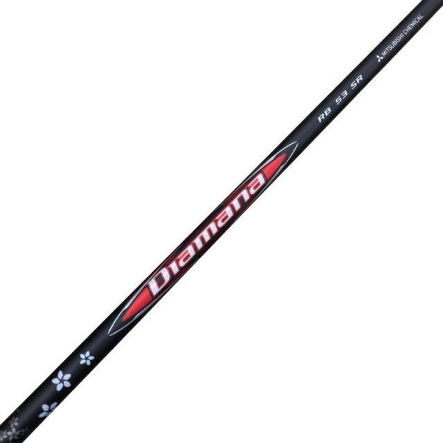 【中古】 テーラーメイドスリーブ付き(Qi4D系) 三菱ケミカル(レイヨン)ドライバー用 シャフト Diamana RB 53 (フレックスSR)Bランク ゴルフクラブ