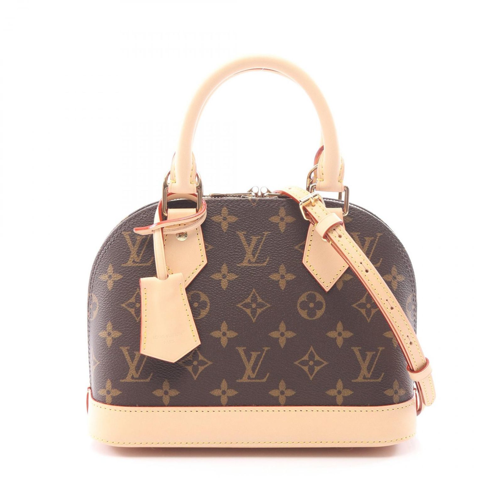 ルイ・ヴィトン LOUIS VUITTON ハンドバッグ アルマBB 2WAY M46990 PVCコーティングキャンバス レザー アルマBB レディース 未使用