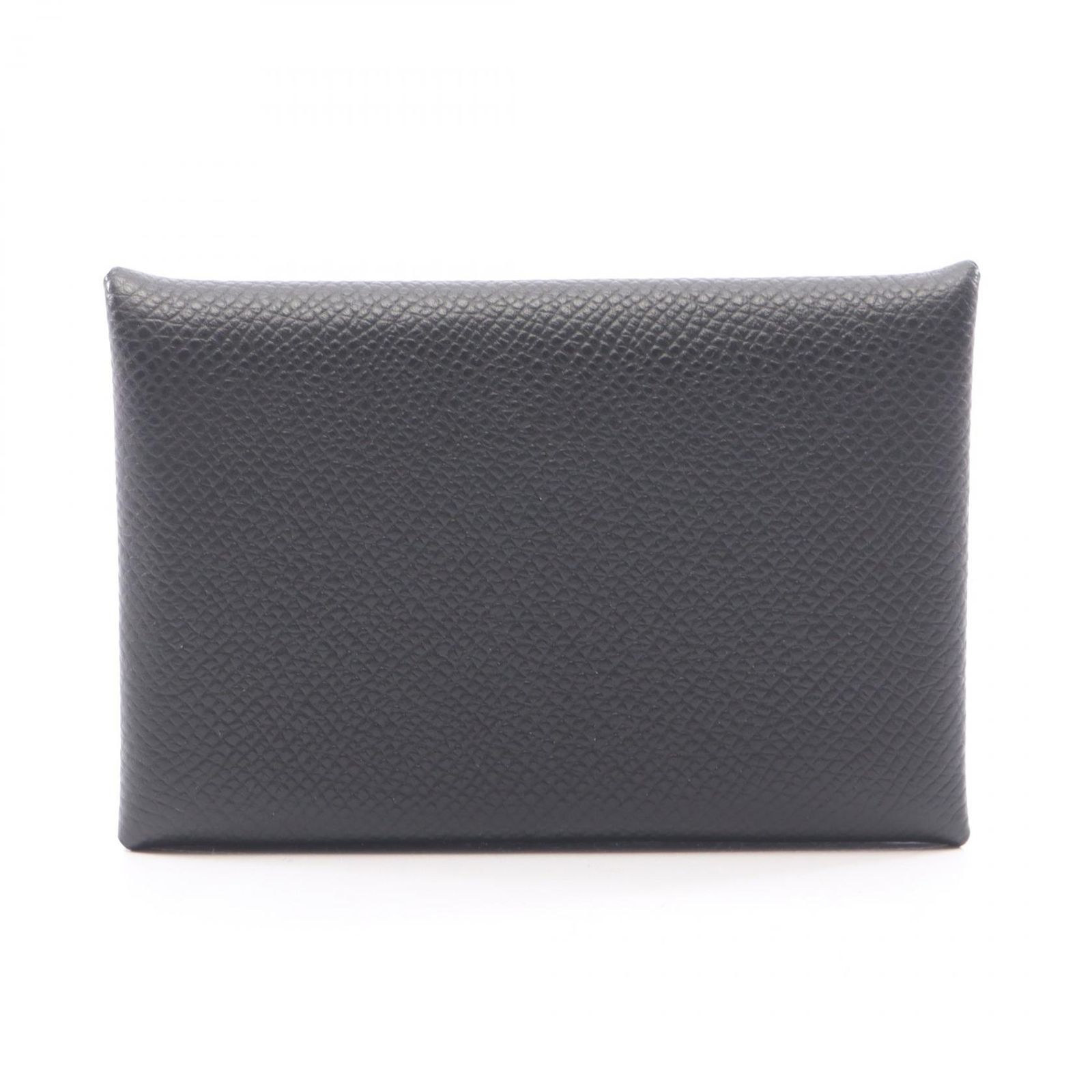 エルメス HERMES コインケース カルヴィ ブラック レザー カルヴィ ブラック レディース Used A