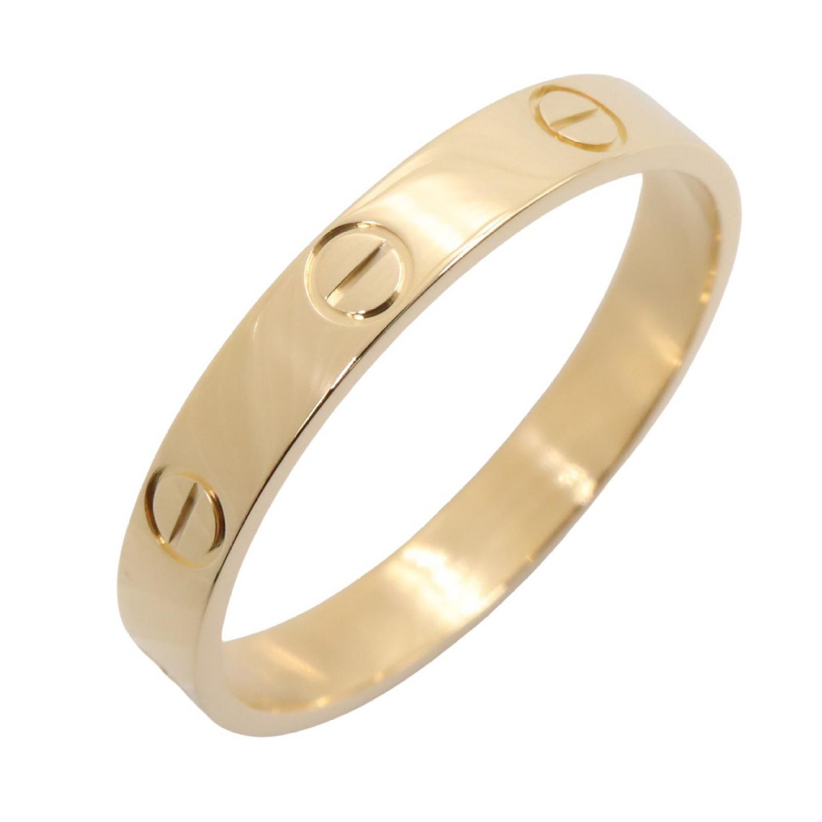 カルティエ CARTIER リング・指輪 ミニラブリング B4085000 K18（イエローゴールド） ミニラブリング ユニセックス Used A 100,400円