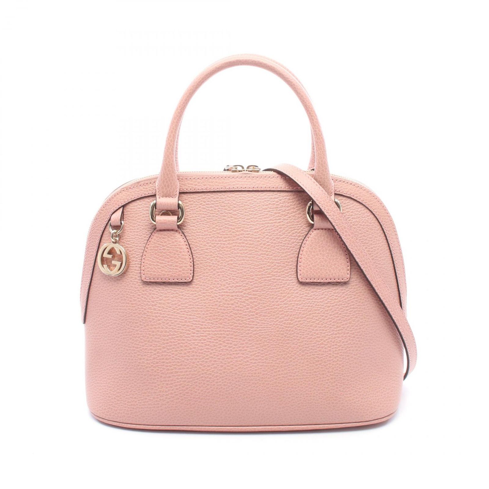 グッチ GUCCI ハンドバッグ インターロッキングG 2WAY 449662 ピンク 