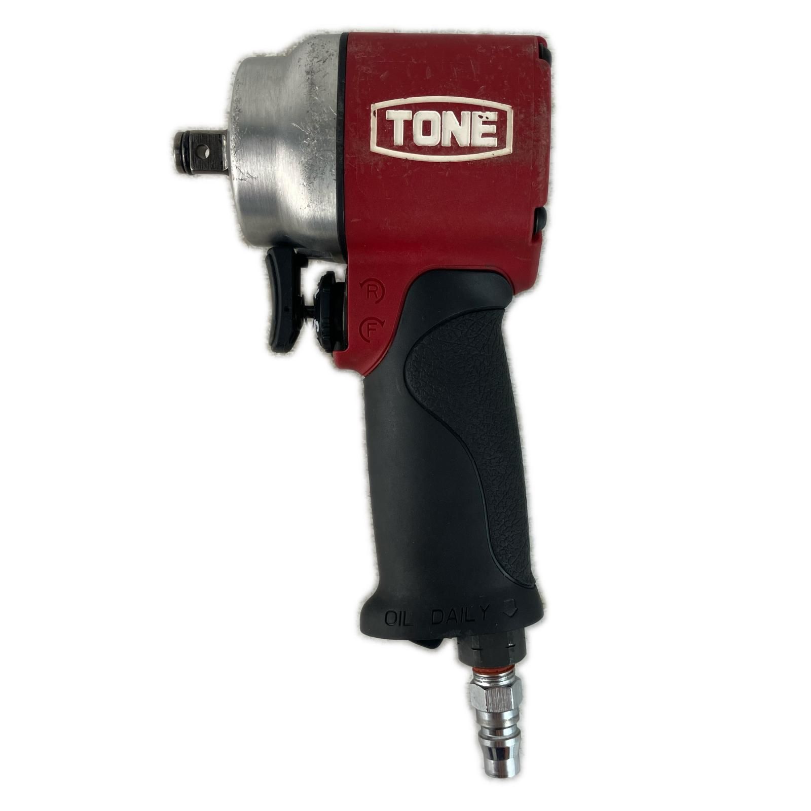 TONE トネ 常圧 12.7mm エア－インパクトレンチ（ショートタイプ） AI4201 レッド